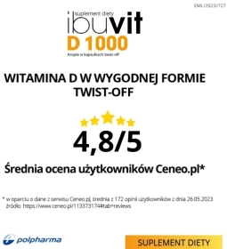 Ibuvit D 1000 Twist-off 30 kapsułek