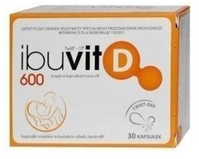 Ibuvit D 600 Twist-off 30 kapsułek