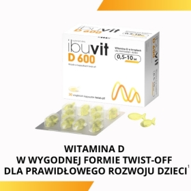 Ibuvit D 600 Twist-off 30 kapsułek