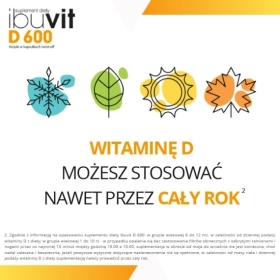 Ibuvit D 600 Twist-off 30 kapsułek