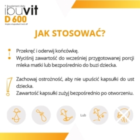 Ibuvit D 600 Twist-off 30 kapsułek