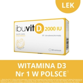 Ibuvit D3 2000 IU 30 kapsułek