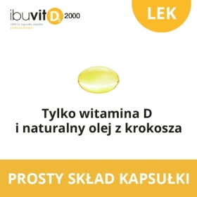 Ibuvit D3 2000 IU 30 kapsułek