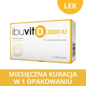 Ibuvit D3 2000 IU 30 kapsułek