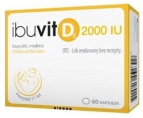 Ibuvit D3 2000 IU 60 kapsułek miękkich