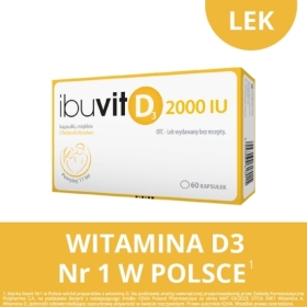 Ibuvit D3 2000 IU 60 kapsułek miękkich