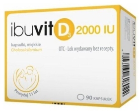 Ibuvit D3 2000 IU 90 kapsułek