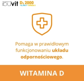 Ibuvit D3 4000 + K2 MK-7 Omega 30 kapsułek