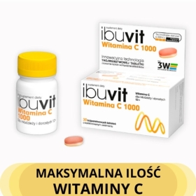 Ibuvit Witamina C 1000 30 tabletek