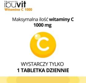 Ibuvit Witamina C 1000 30 tabletek
