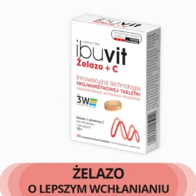 Ibuvit Żelazo + C 30 tabletek