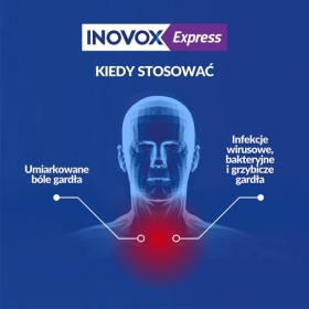 Inovox Express smak pomarańczowy 24 pastylki