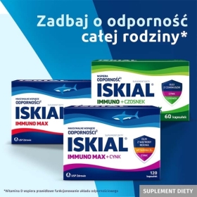Iskial Junior 30 kapsułek do żucia
