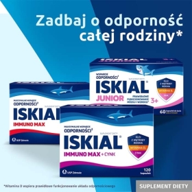 Iskial Junior w płynie smak cytrynowy 100 ml