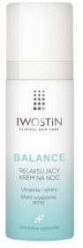 Iwostin Balance Relaksujący krem na noc z bogatą formułą ochronną 50 ml