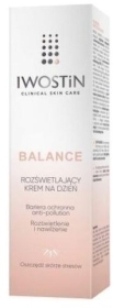 Iwostin Balance Rozświetlający krem na dzień o działaniu nawilżającym 50 ml