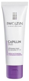 Iwostin Capillin Duo liftingujący krem na naczynka zmniejszający zaczerwienienia 40 ml