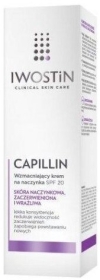 Iwostin Capillin wzmacniający krem na naczynka SPF 20 z aktywnymi filtrami 40 ml