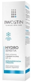 Iwostin Hydro Sensitia krem ochronny z lipidami na zimę SPF 20 50 ml