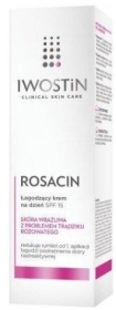 Iwostin Rosacin Łagodzący Krem Na Dzień SPF 15 do cery z problemem trądziku różowatego 40 ml