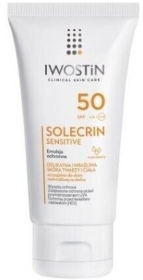 Iwostin Solecrin Sensitive Emulsja Ochronna SPF 50 do twarzy i ciała 100 ml