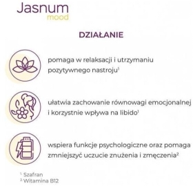 Jasnum mood 30 kapsułek