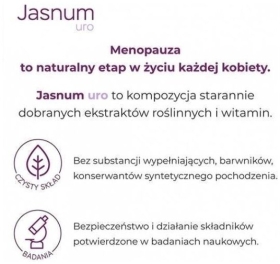 Jasnum uro 60 kapsułek
