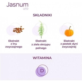 Jasnum uro 60 kapsułek