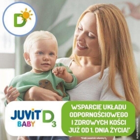 Juvit Baby D3 (z pompką) krople doustne 10 ml