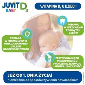Juvit Baby D3 (z pompką) krople doustne 10 ml