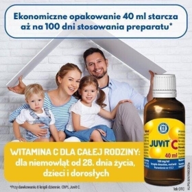 Juvit C krople 40 ml