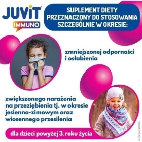 Juvit Immuno Płyn Dla Dzieci Od 3 Roku Życia 120ml