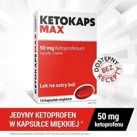 Ketokaps Max 10 kapsułek