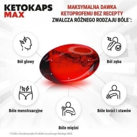 Ketokaps Max 20 kapsułek