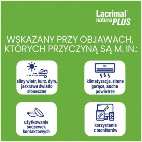 Lacrimal natura PLUS krople do oczu 10 ml