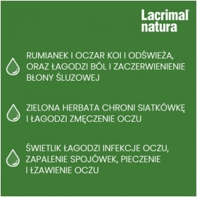 Lacrimal natura krople do oczu 10 ml