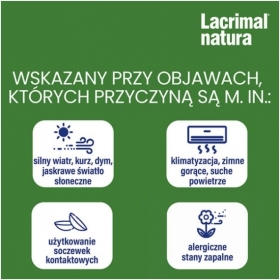 Lacrimal natura krople do oczu 10 ml