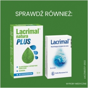 Lacrimal natura krople do oczu 10 ml
