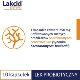 Lakcid ENTERO 10 kapsułek
