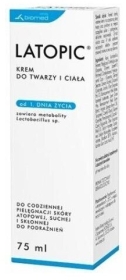 Latopic Krem do twarzy i ciała 75 ml