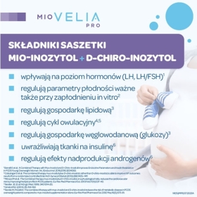 MIOVELIA PRO zestaw 30 saszetek + 30 kapsułek
