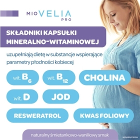 MIOVELIA PRO zestaw 30 saszetek + 30 kapsułek