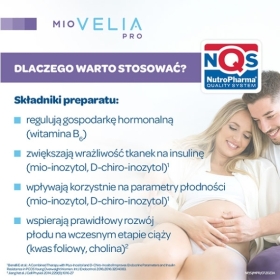 MIOVELIA PRO zestaw 30 saszetek + 30 kapsułek
