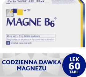 Magne B6 60 tabletek powlekanych