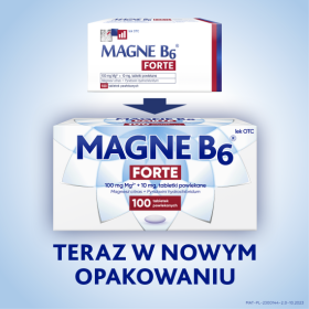 Magne B6 Forte 100 tabletek Wielopak x2