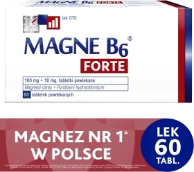 Magne B6 Forte 60 tabletek