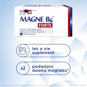 Magne B6 Forte 60 tabletek