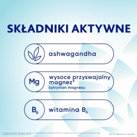 Magne-B6 Zmęczenie i Stres 30 tabletek powlekanych