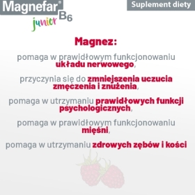 Magnefar B6 Junior płyn 120 ml