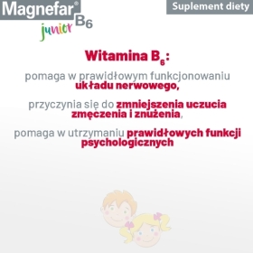 Magnefar B6 Junior płyn 120 ml
